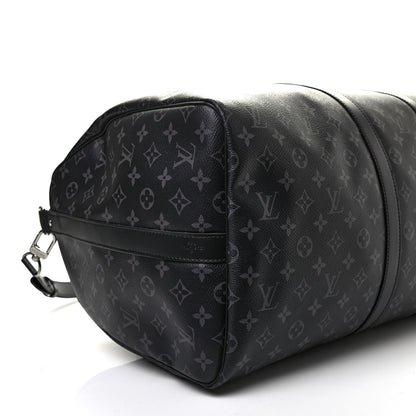 Louis Vuitton Monogram Eclipse Keepall Bandouliere 55 8 of 11