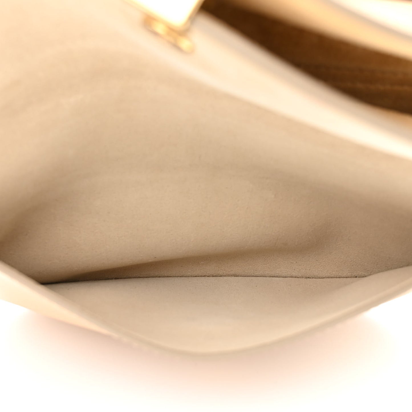 Calfskin Mini Georgia Crossbody Bag Beige