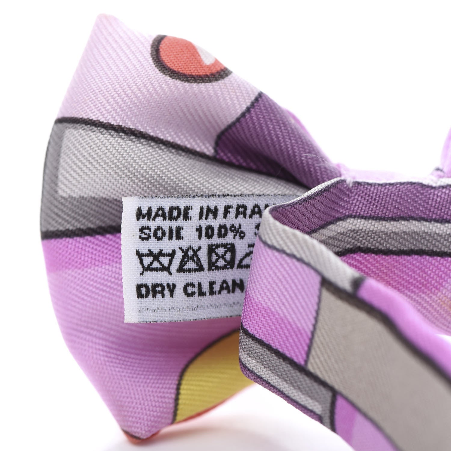 Hermes Silk Twill Bow Tie 6 of 8