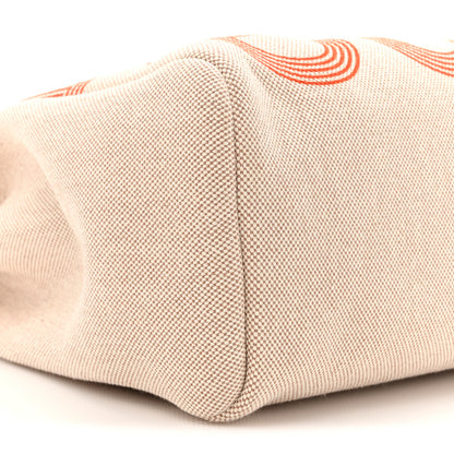 Hermes H Plume Canvas Vache Hunter Circuit 24 Herbag Zip Retourne 31 Orange Mecano Ecru Beige Naturel 12 of 13