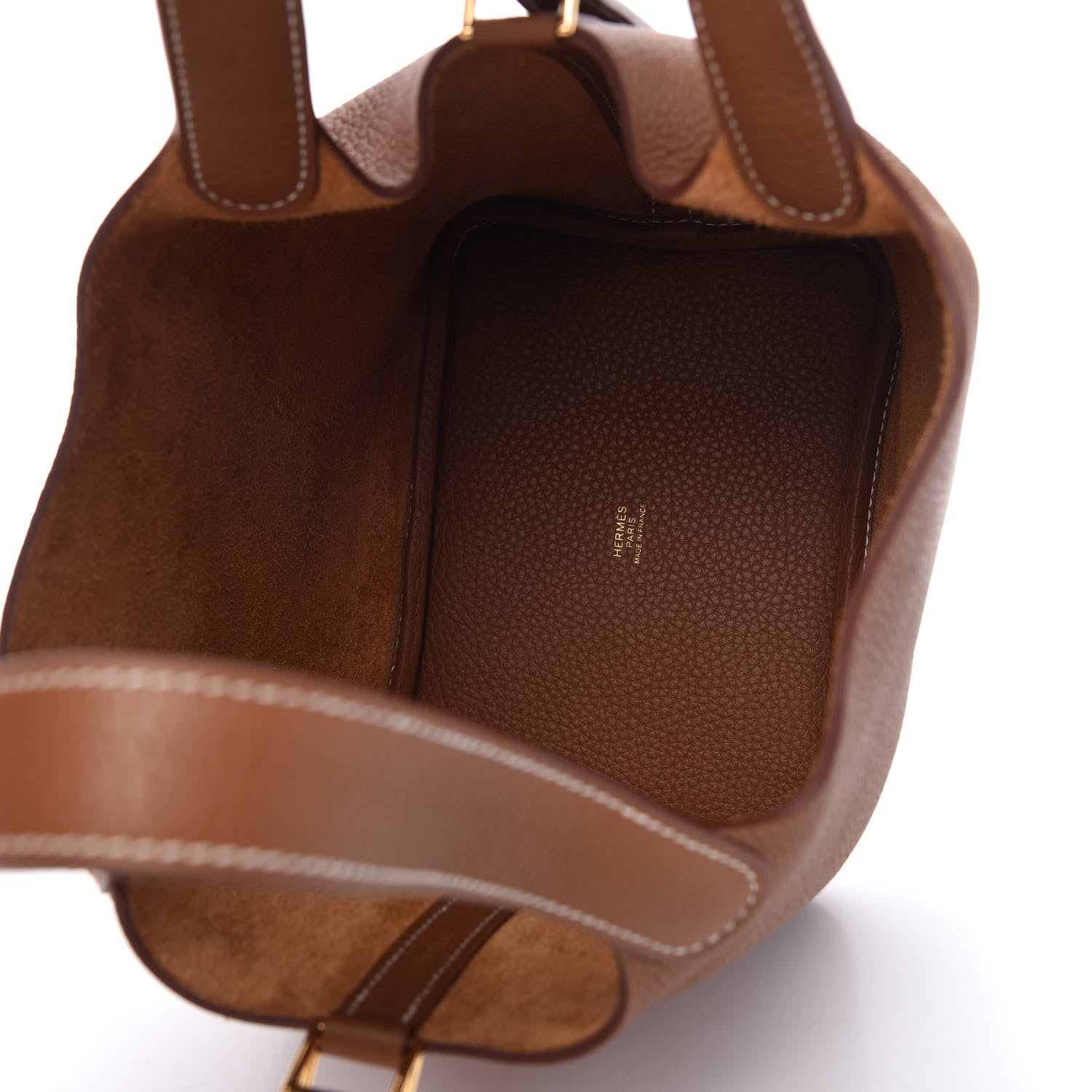 Hermes Taurillon Clemence Picotin Lock 18 PM Gold 5 of 10