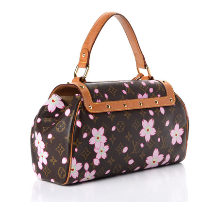 Louis Vuitton Monogram Cherry Blossom Sac Retro Bag Brown 2 of 10
