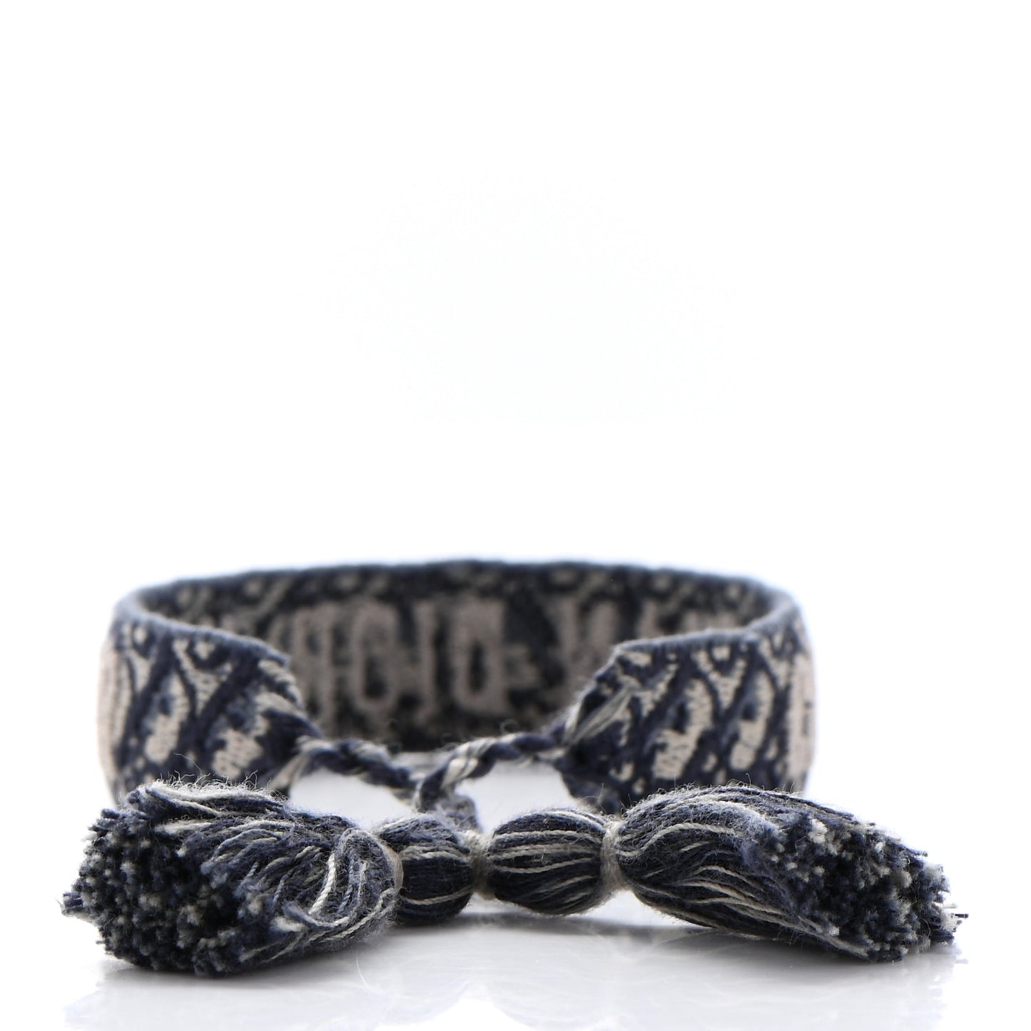 Woven Cotton J'Adior Friendship Bracelet Navy