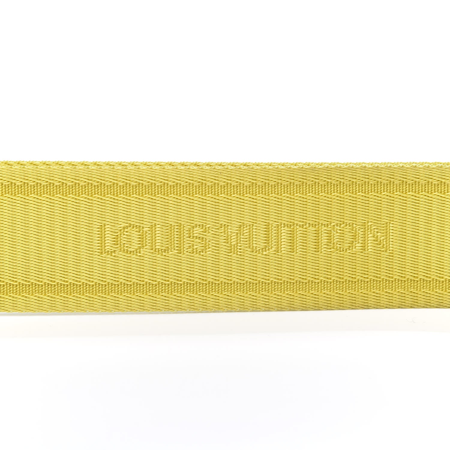 Louis Vuitton Canvas Adjustable Shoulder Strap Yellow 3 of 3