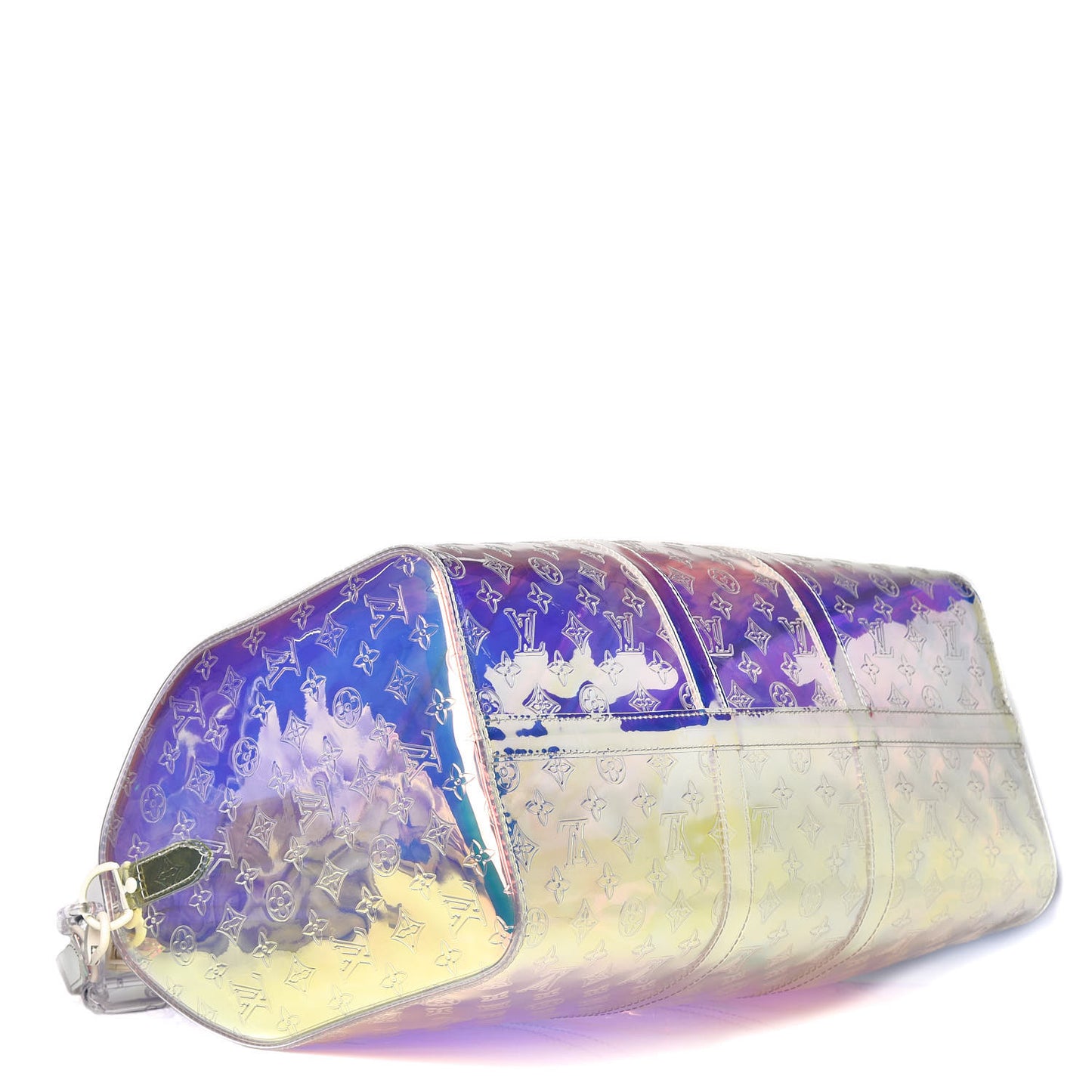PVC Monogram Keepall Bandouliere 50 Iridescent Prism