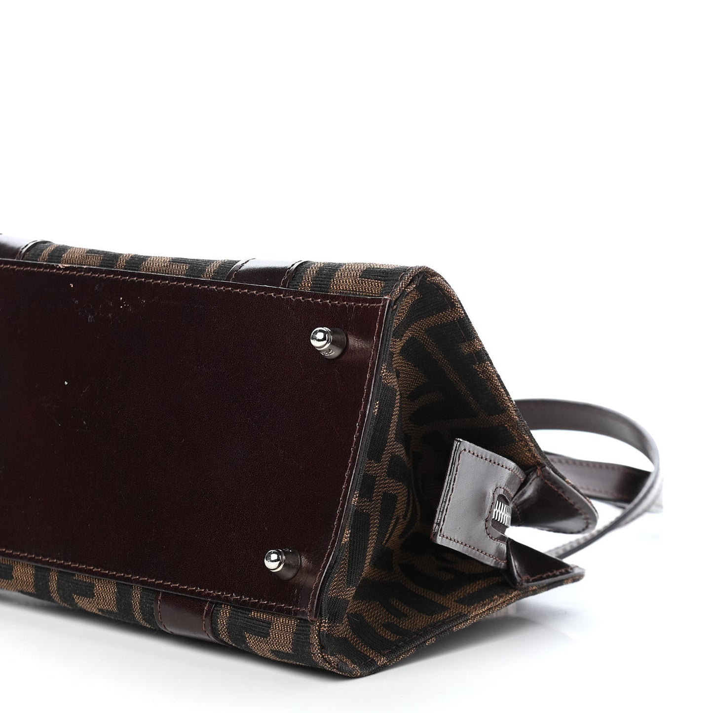 Zucca Top Handle Tote Tobacco