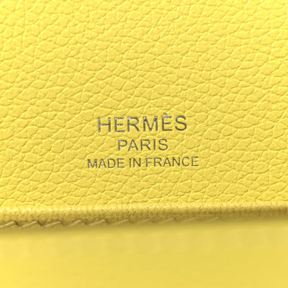 Hermes Evercolor Mini Sac Roulis Lime White 6 of 11