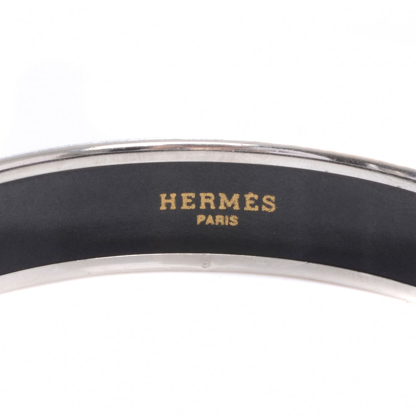 Enamel Wide Caleche Bracelet 65 Light Bleu
