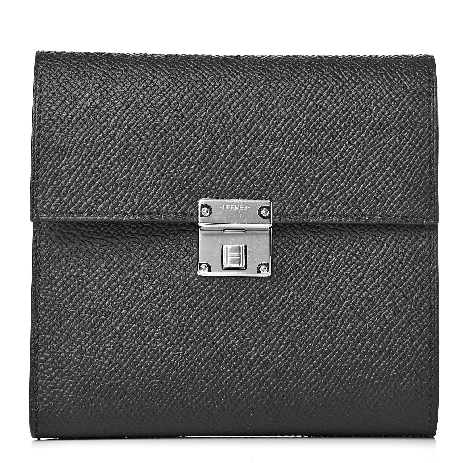 Hermes Epsom Clic 12 Wallet Black 1 of 10