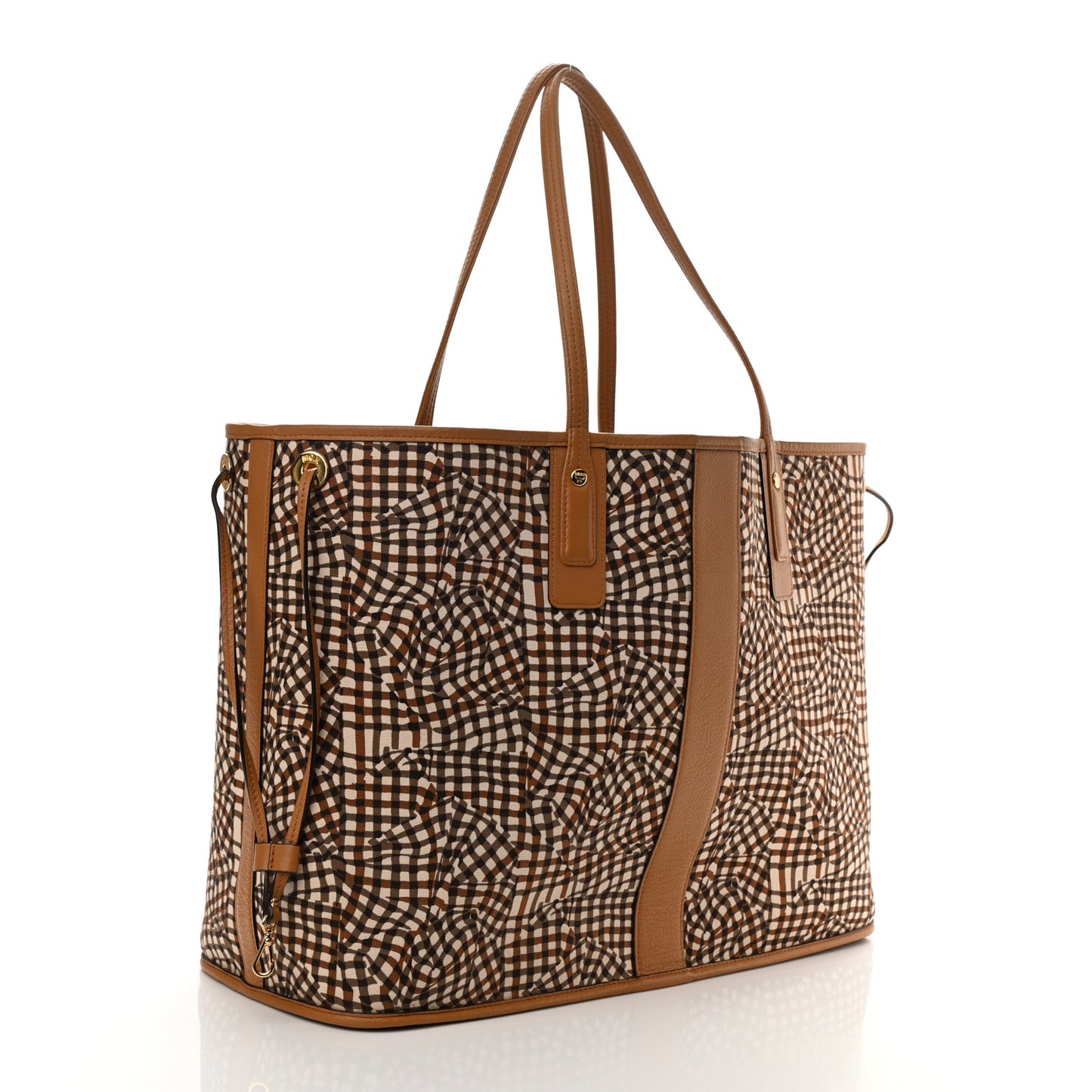 Visetos Large Liz Reversible Shopper Tote Cognac