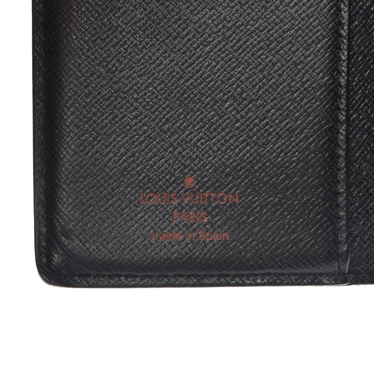Louis Vuitton Epi Small Ring Agenda Cover Black 6 of 8