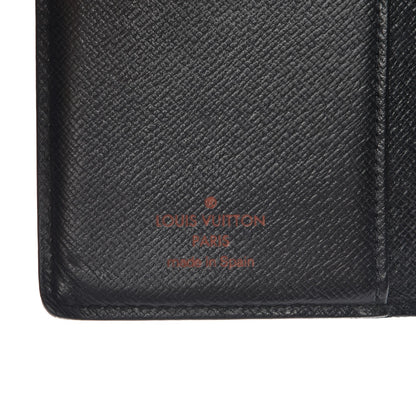 Louis Vuitton Epi Small Ring Agenda Cover Black 6 of 8