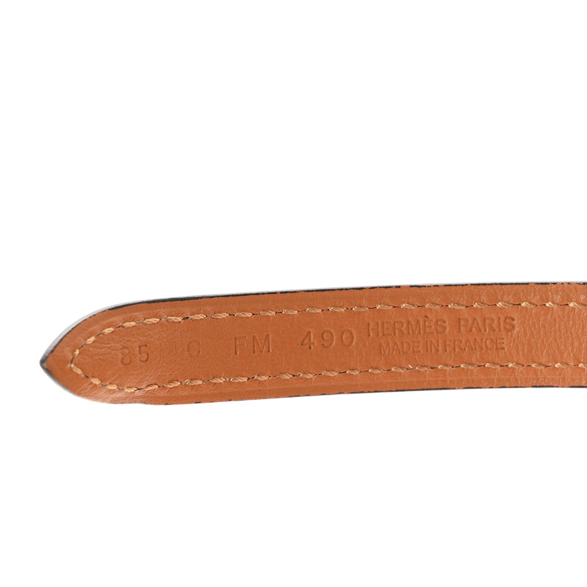 Hermes Swift Studded 13mm 5382 Rock Belt 85 34 Gold 3 of 4
