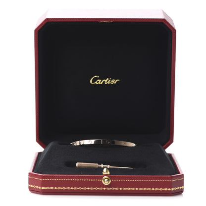 Cartier 18K Pink Gold Small LOVE Bracelet 16 8 of 8