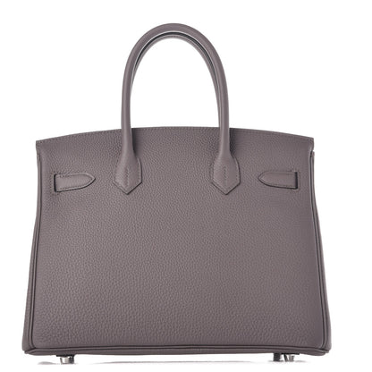 Hermes Togo Birkin 30 Etain 3 of 31