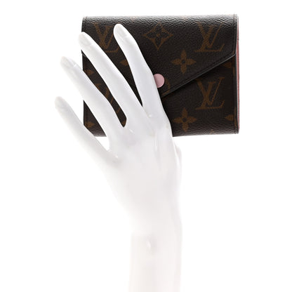 Louis Vuitton Monogram Victorine Wallet Rose Ballerine 2 of 10