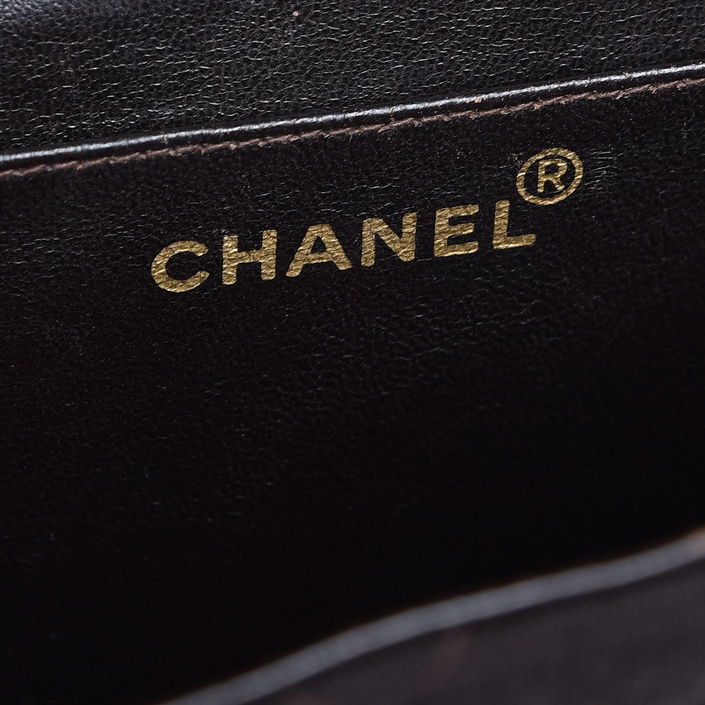 Jersey Quilted Jumbo Single Flap Brown