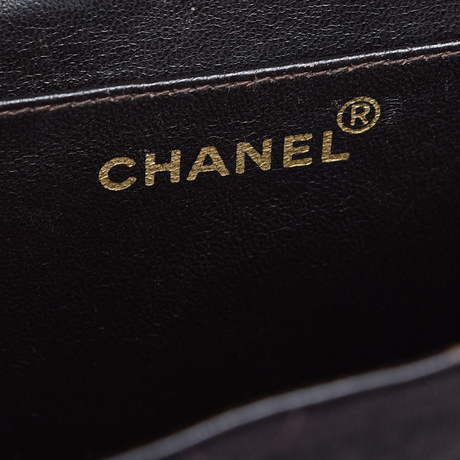 Chanel Jersey Quilted Jumbo Single Flap Brown 7 of 8