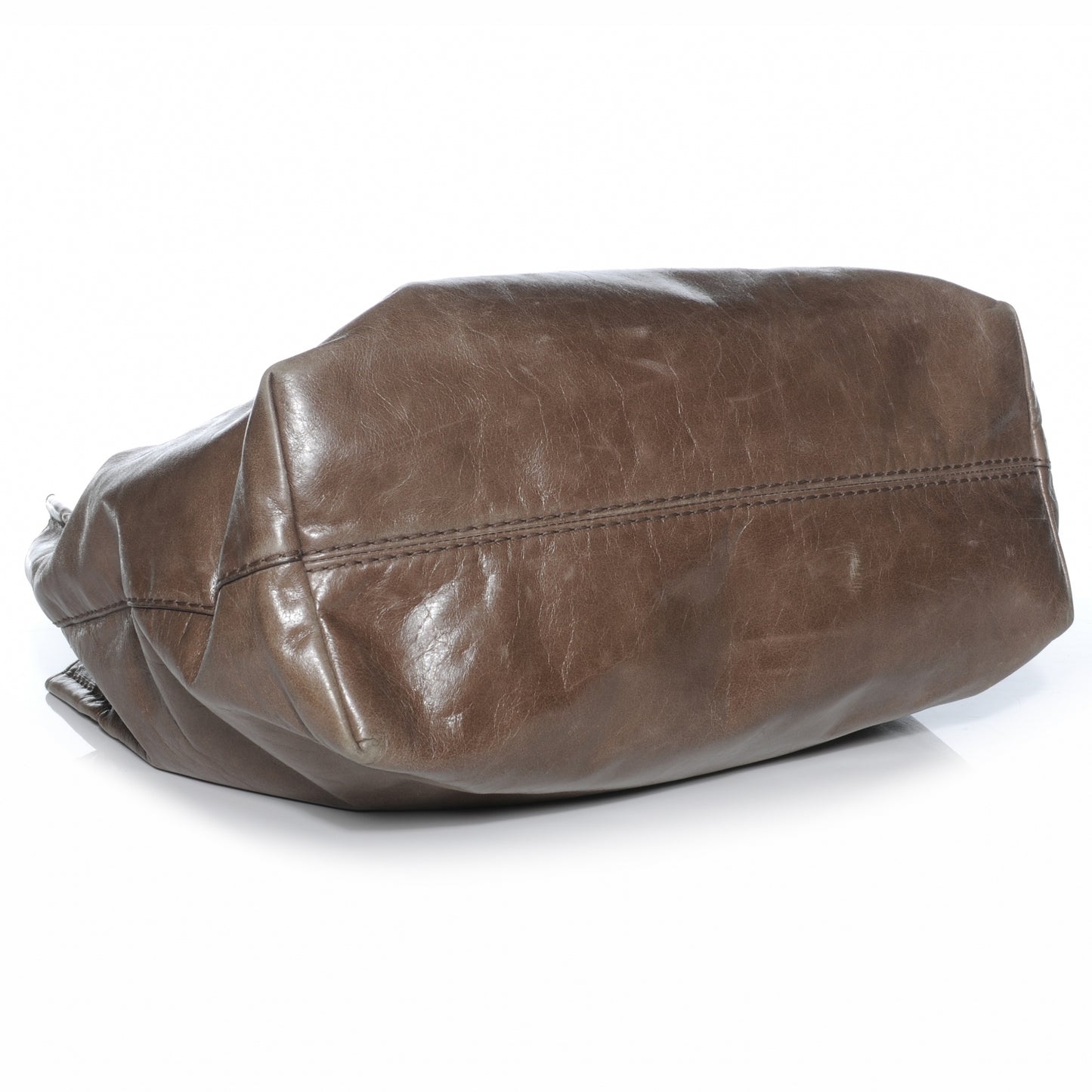 Vitello Shine Tote Argilla