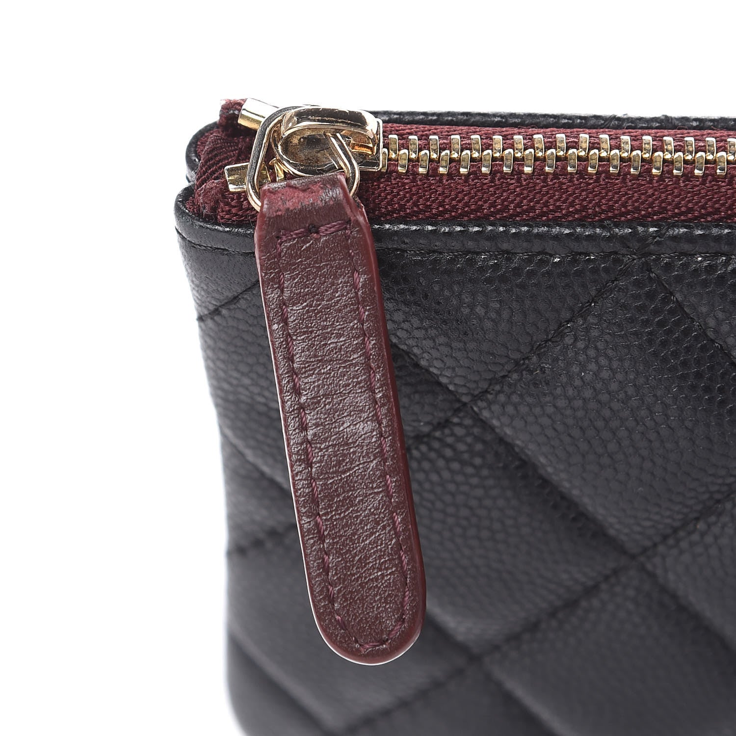Chanel Caviar Quilted Small Cosmetic Case Black 8 of 8