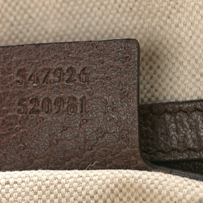 Gucci GG Supreme Monogram Web Small Ophidia Messenger Bag Brown 7 of 9