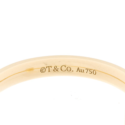 Tiffany 18K Yellow Gold T T1 Ring 54 7 4 of 5