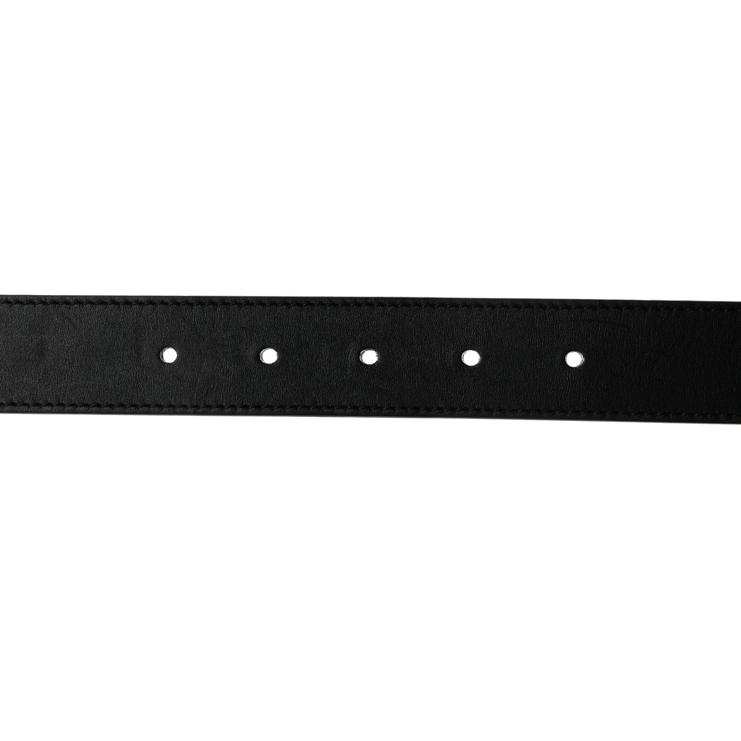 Gucci Calfskin Double G 30mm Belt 80 32 Black 4 of 6