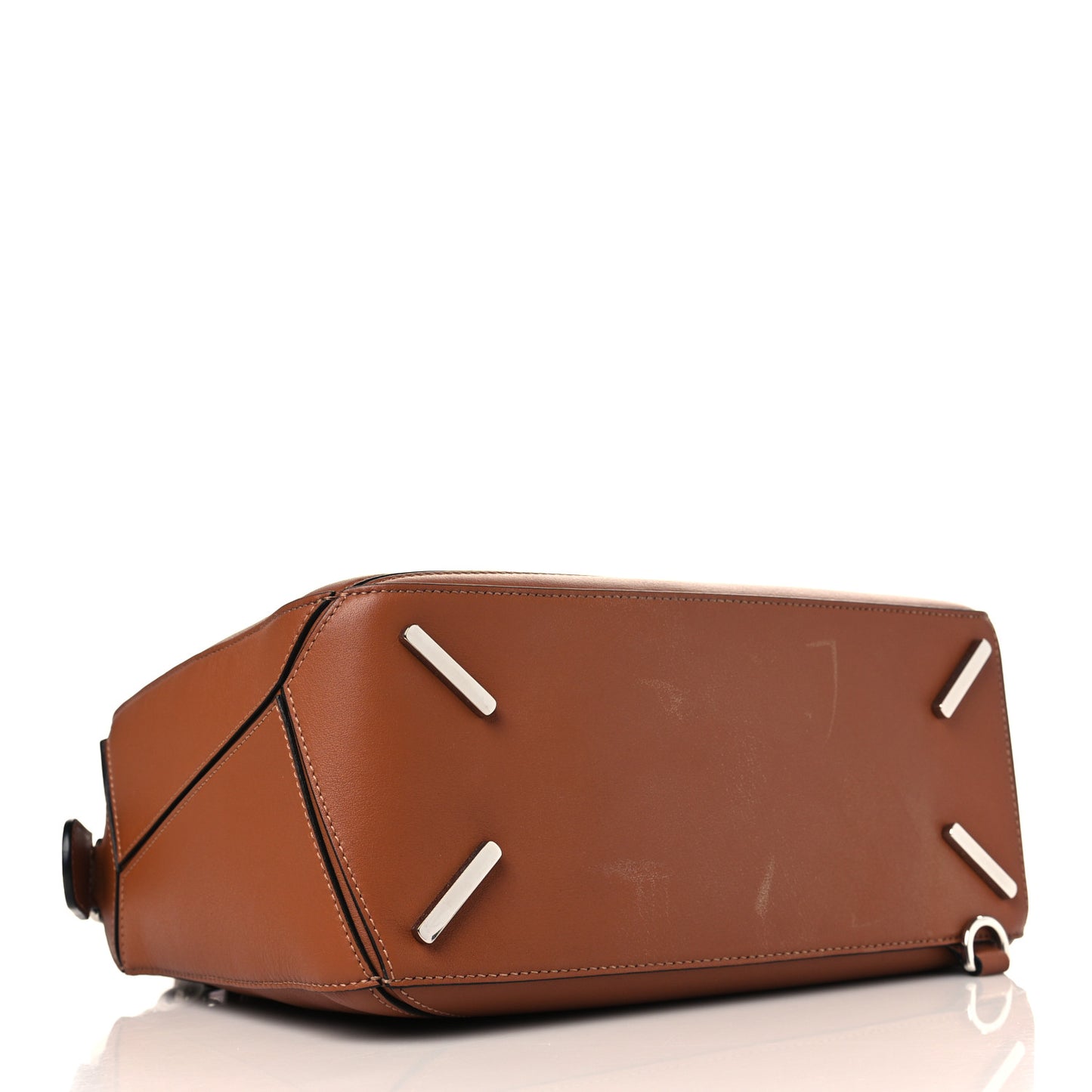 Calfskin Medium Puzzle Bag Tan
