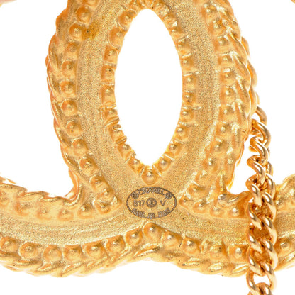 Chanel CC Drop Earrings Gold 3 of 4