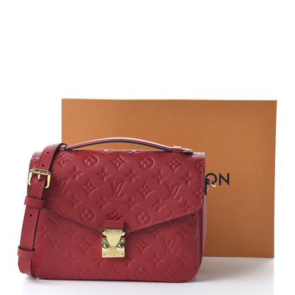Louis Vuitton Empreinte Pochette Metis Scarlet 9 of 9