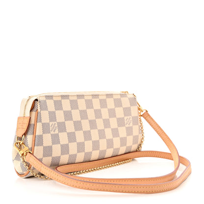 Louis Vuitton Damier Azur Eva Clutch 3 of 10