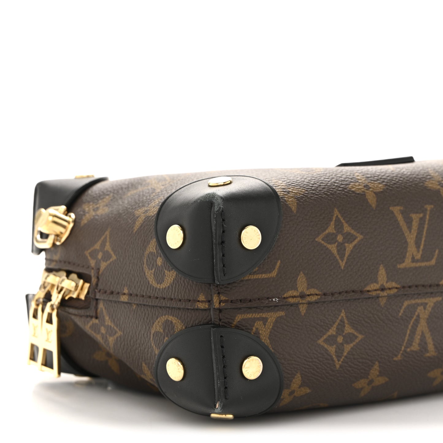 Monogram Petite Malle Souple Black