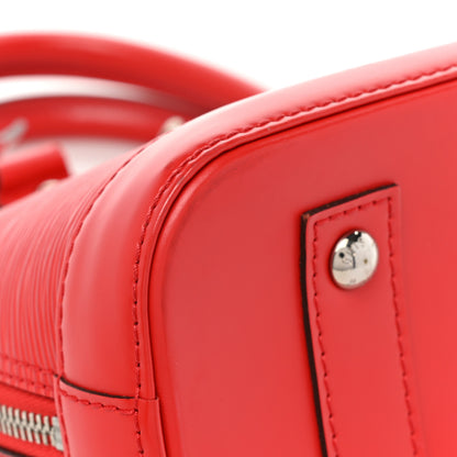 Louis Vuitton Epi Alma BB Coquelicot 12 of 14