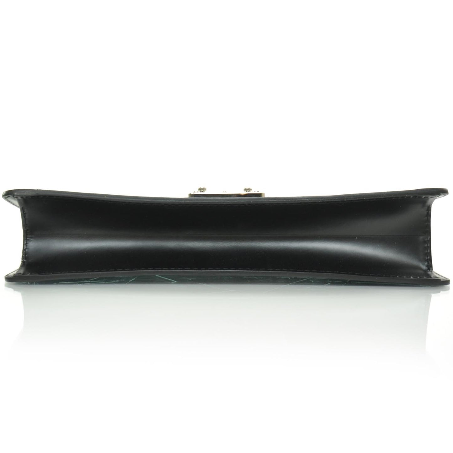 Epi Pochette Sellier Dragonne Clutch Black