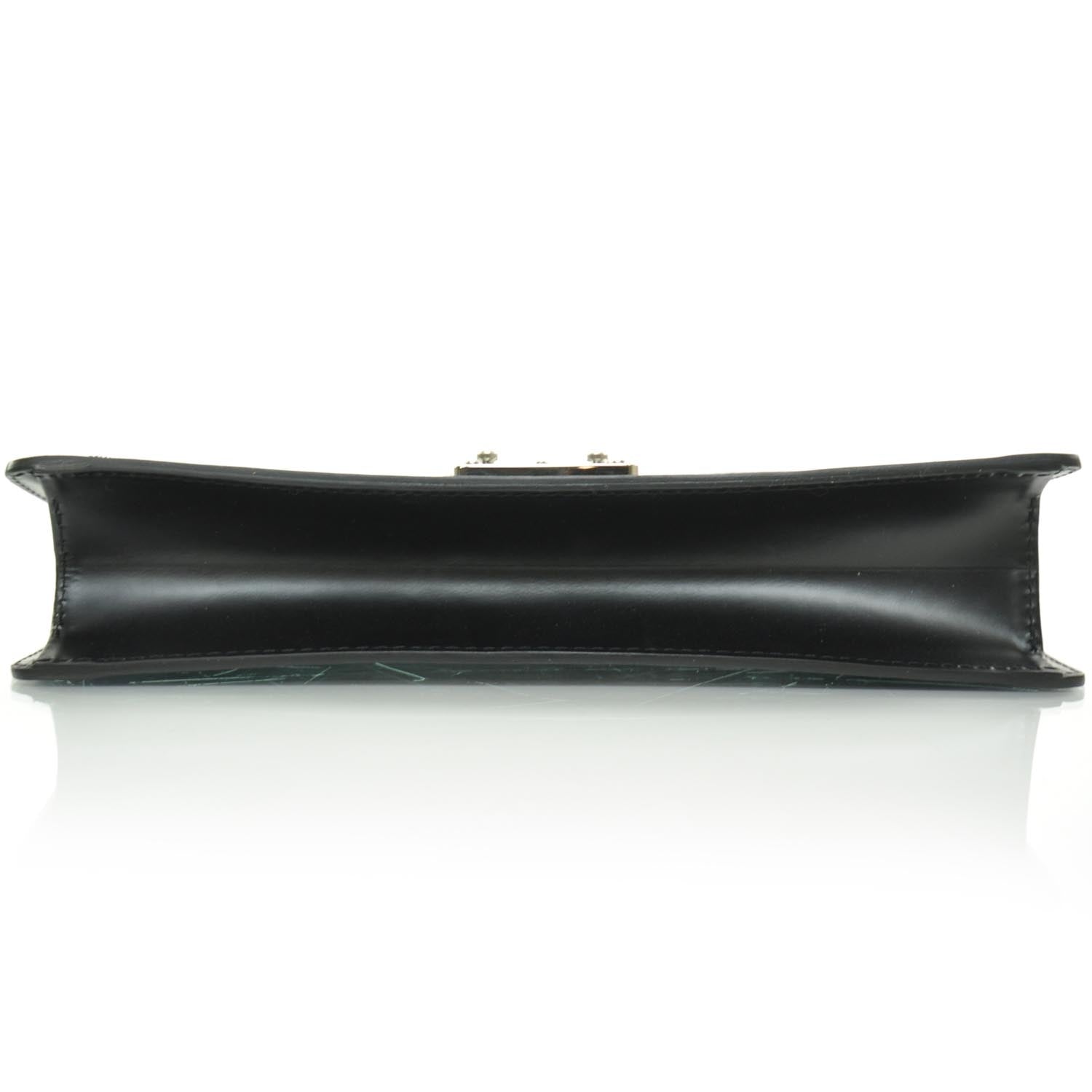Louis Vuitton Epi Pochette Sellier Dragonne Clutch Black 5 of 9