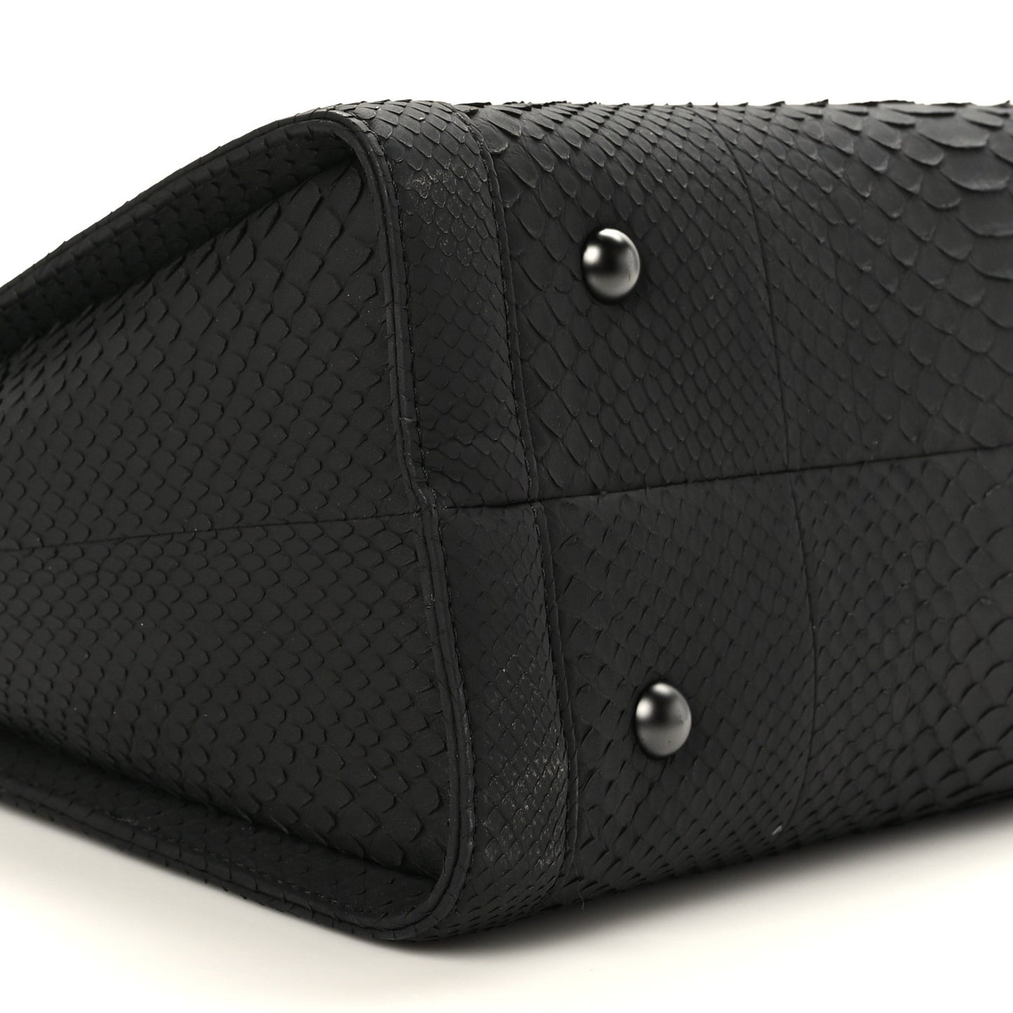 Snakeskin Boy Shopping Tote So Black