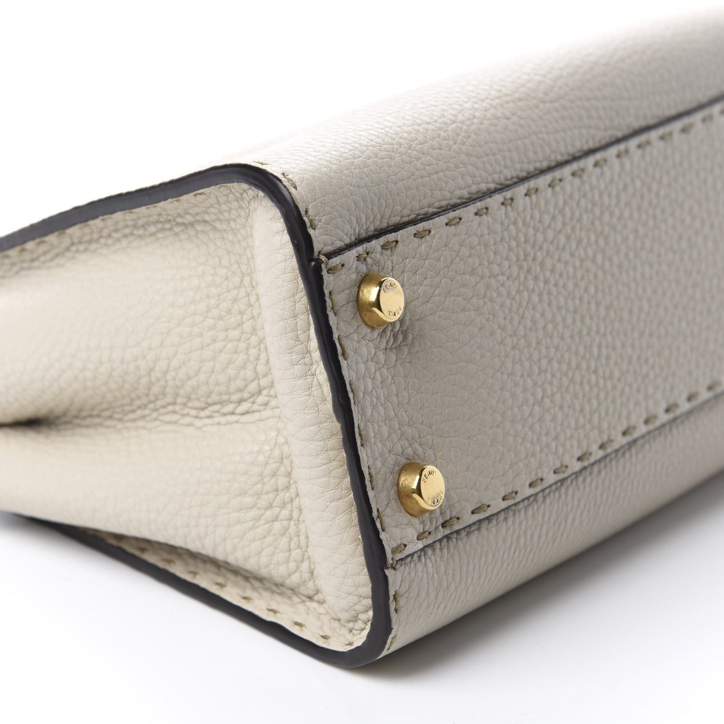 Cuoio Romano Selleria Medium Peekaboo Iconic Essentially Satchel Latte Laguna Tortora