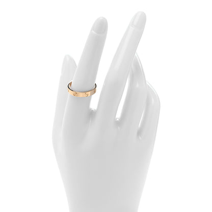 Cartier 18K Yellow Gold 3.5mm LOVE Wedding Band Ring 56 7.5 2 of 4