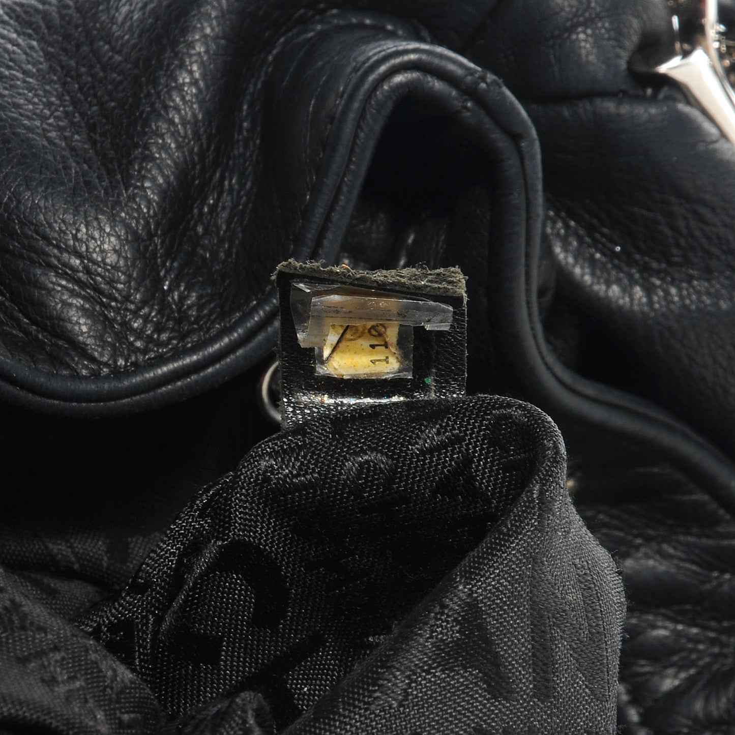 Lambskin Large Ultimate Soft Shoulder Bag Black
