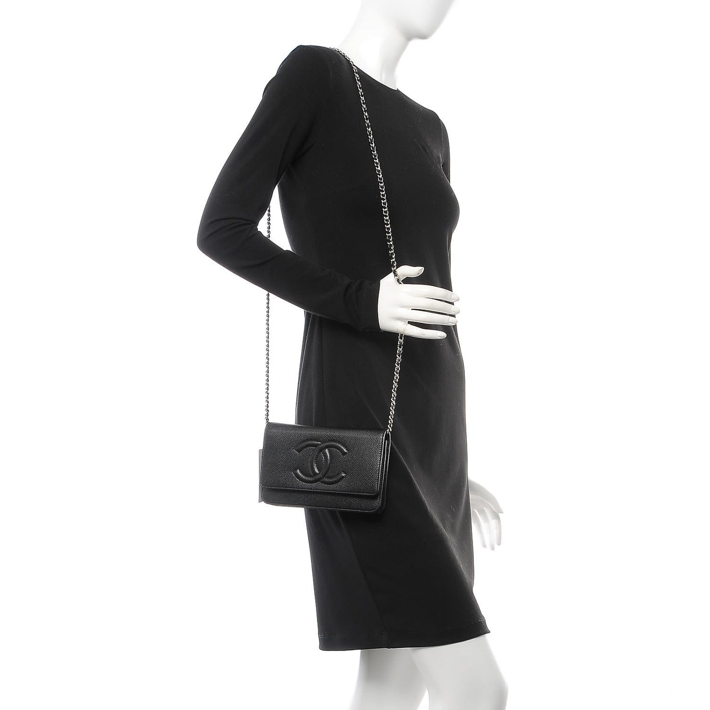 Caviar Timeless CC Wallet On Chain WOC Black