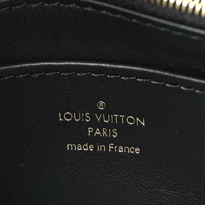Louis Vuitton Lambskin Malletage Top Handle GO-14 MM Black Pink 7 of 10