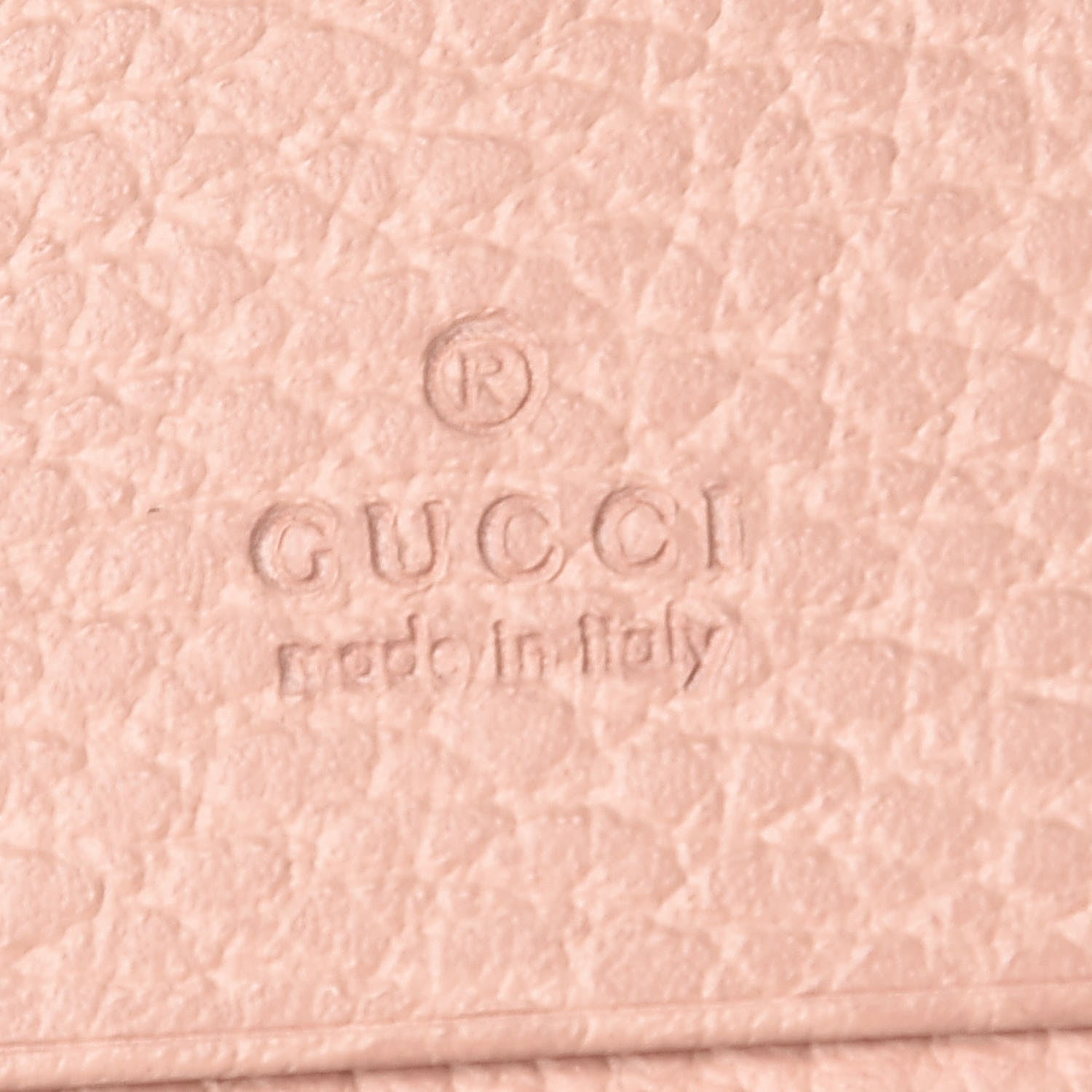 Gucci Dollar Calfskin GG Marmont Card Case Perfect Pink 6 of 8