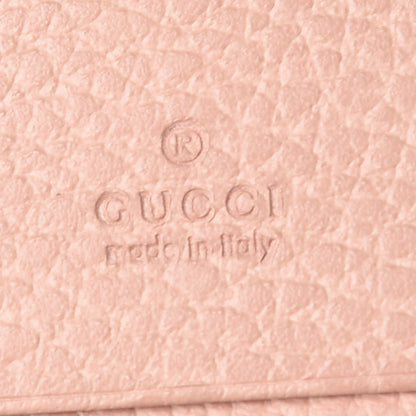 Gucci Dollar Calfskin GG Marmont Card Case Perfect Pink 6 of 8
