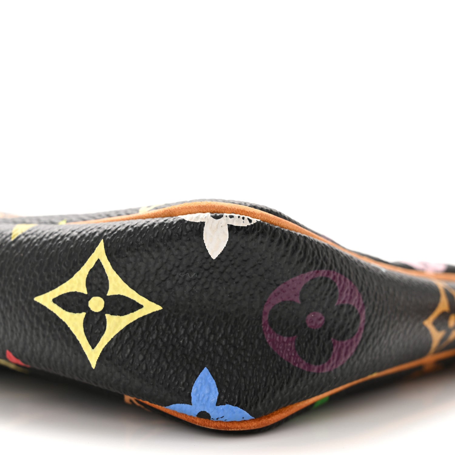 Louis Vuitton LOUIS VUITTON Monogram Multicolor Pochette Accessories Black 9 of 10