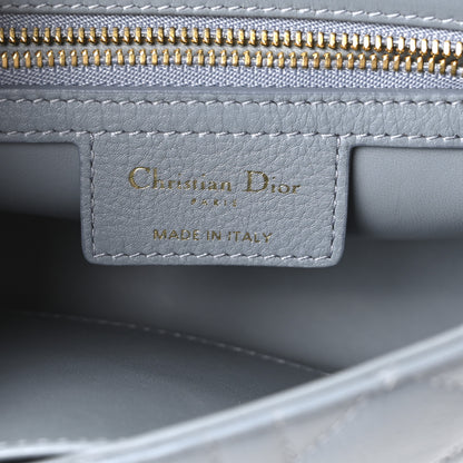 Christian Dior Calfskin Cannage Small Caro Bag Cloud Blue 6 of 11