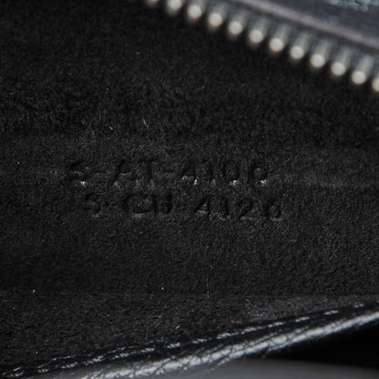 Celine Drummed Calfskin Nano Luggage Black 7 of 9