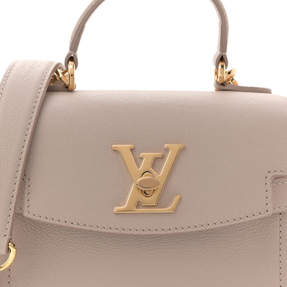 Louis Vuitton Soft Calfskin Mini Lockme Ever Greige 7 of 10