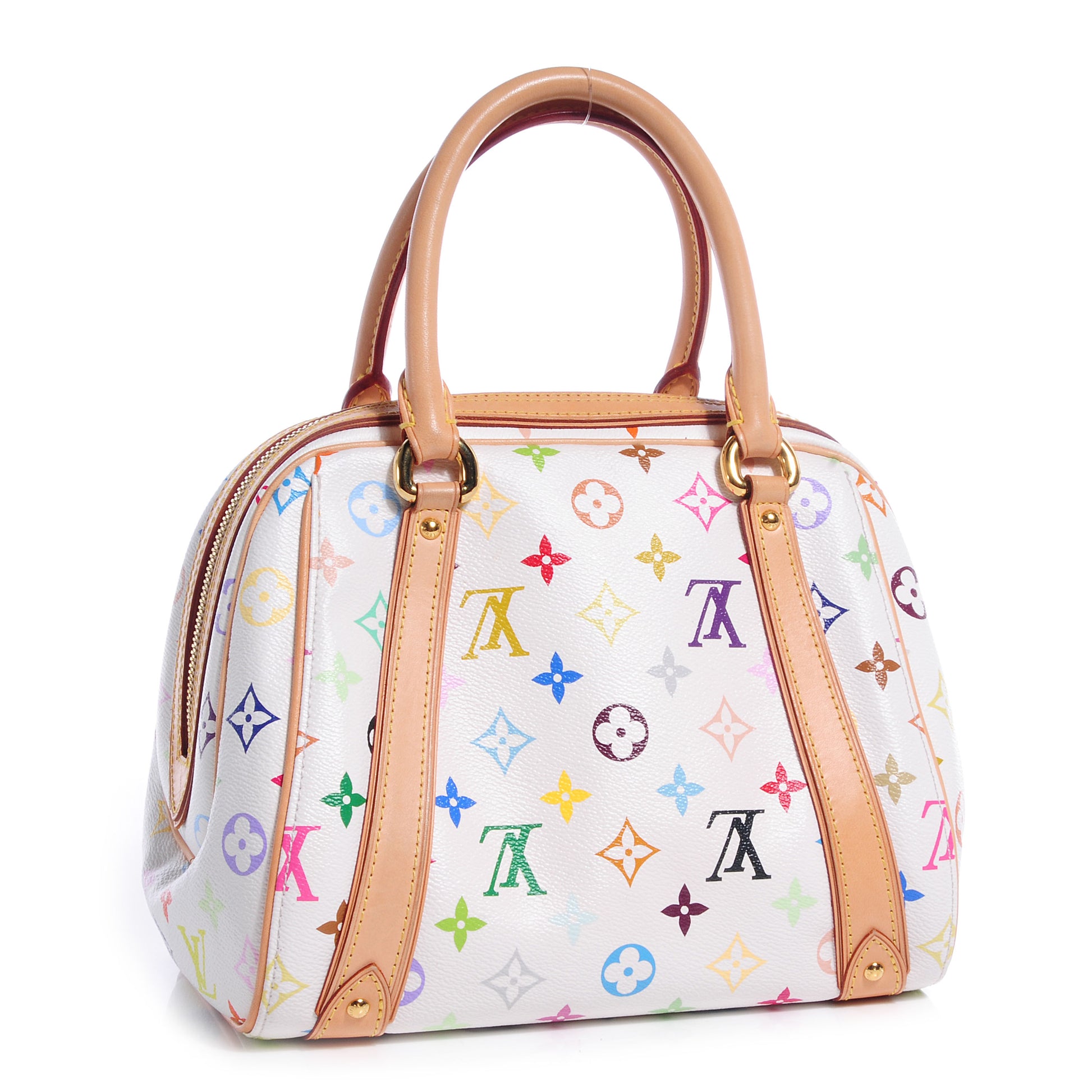 Louis Vuitton Monogram Multicolor Priscilla White 3 of 7