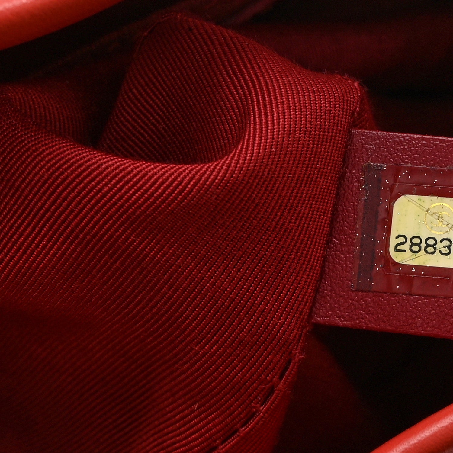 Chanel Calfskin Stitched Chain Bucket Bag Coral 7 of 10