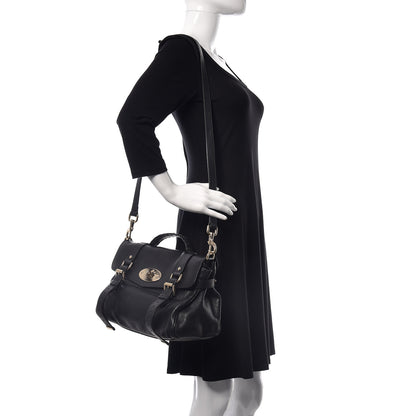 Mulberry Polished Buffalo Medium Alexa Black 2 of 9